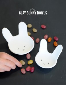 Miffy clay bowls