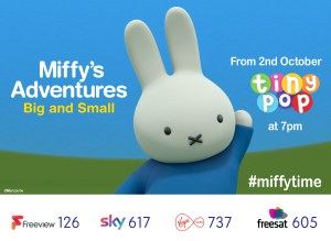 Miffy on Tiny Pop